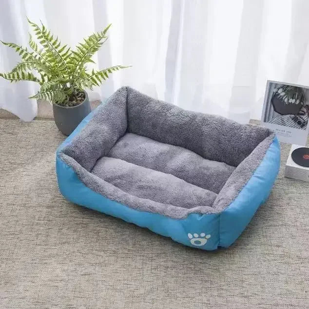 Cama Retangular Pelúcia Aconchego para Pets