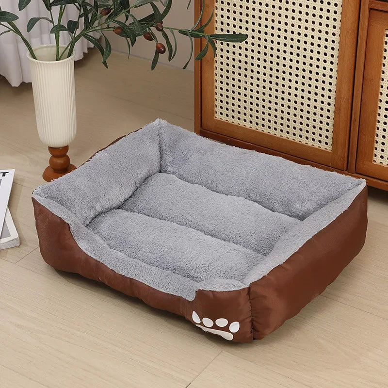 Cama Retangular Pelúcia Aconchego para Pets