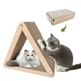 Arranhador Triangular Dobrável para Gatos