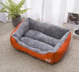 Cama Retangular Pelúcia Aconchego para Pets