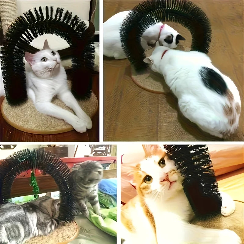 Arco Massageador Autolimpante para Gatos